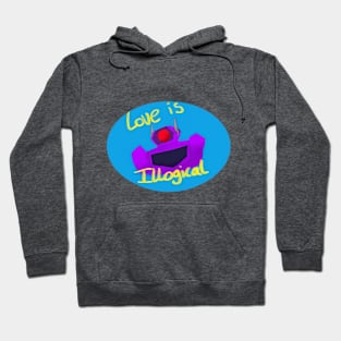 Love is illogical Hoodie